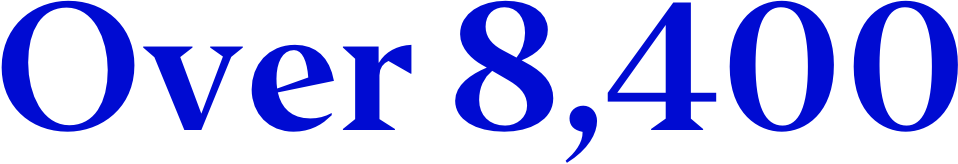 Over 8400